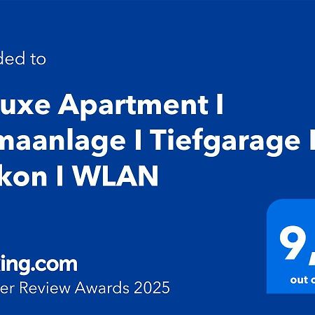 Deluxe Apartment I Klimaanlage I Tiefgarage I Balkon I Wlan マクデブルク エクステリア 写真