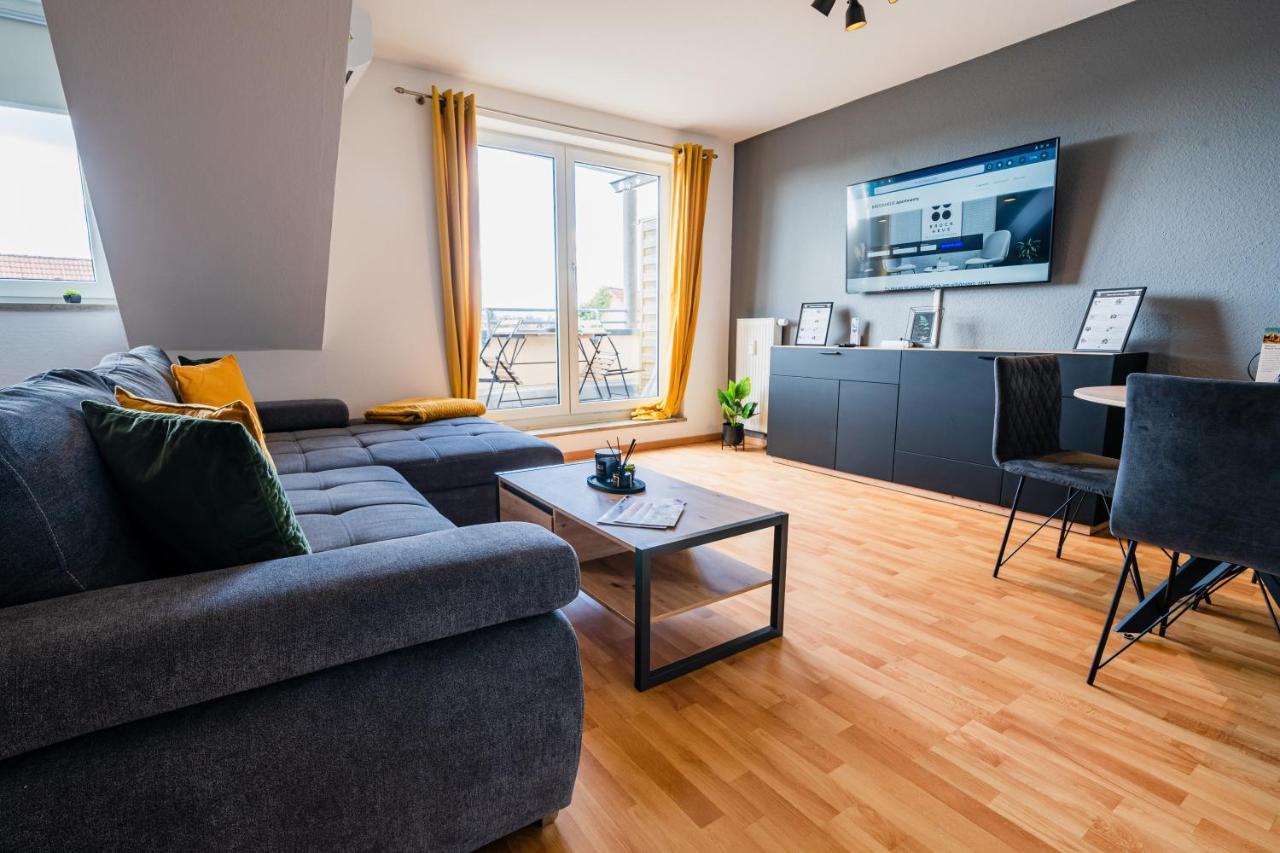 Deluxe Apartment I Klimaanlage I Tiefgarage I Balkon I Wlan マクデブルク エクステリア 写真