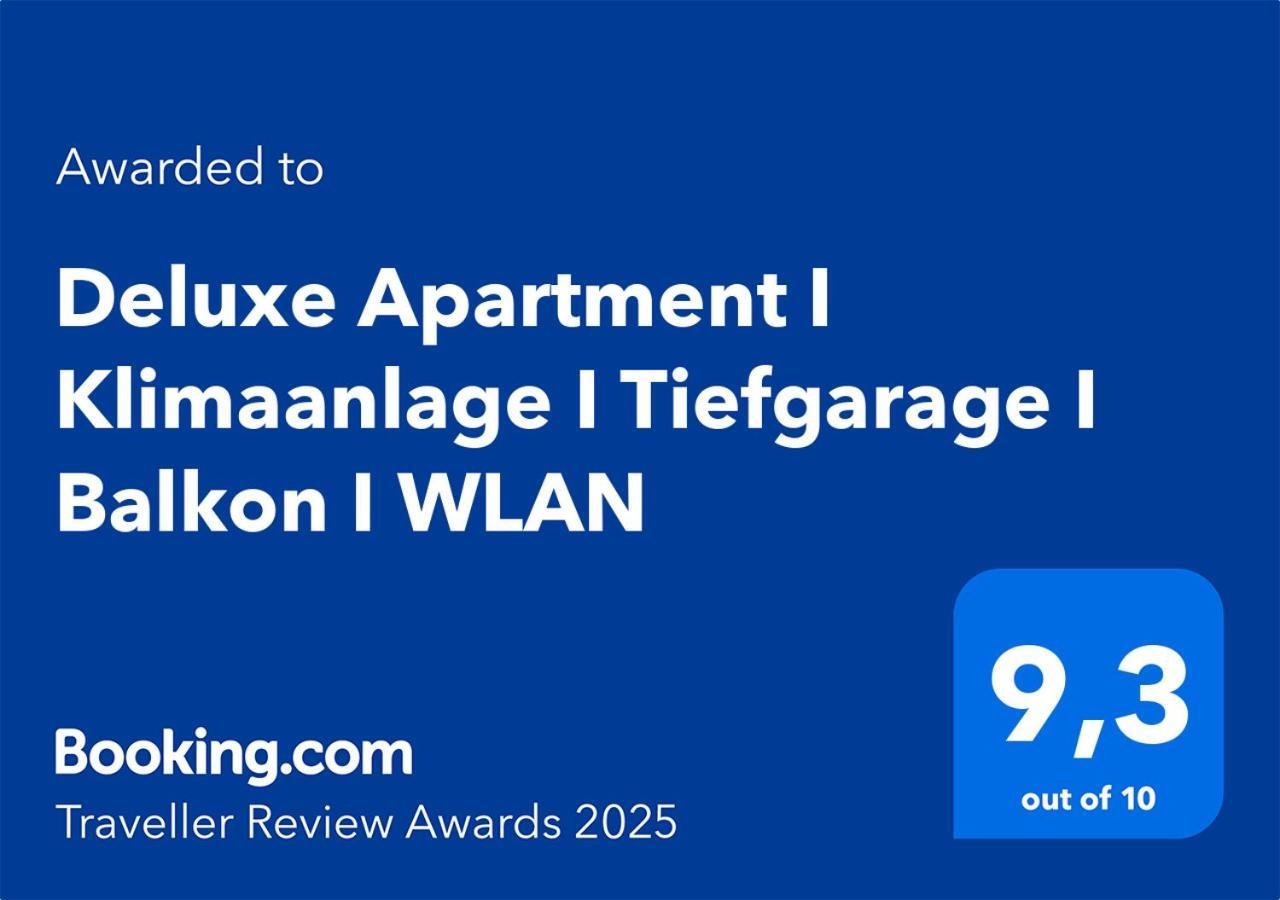 Deluxe Apartment I Klimaanlage I Tiefgarage I Balkon I Wlan マクデブルク エクステリア 写真